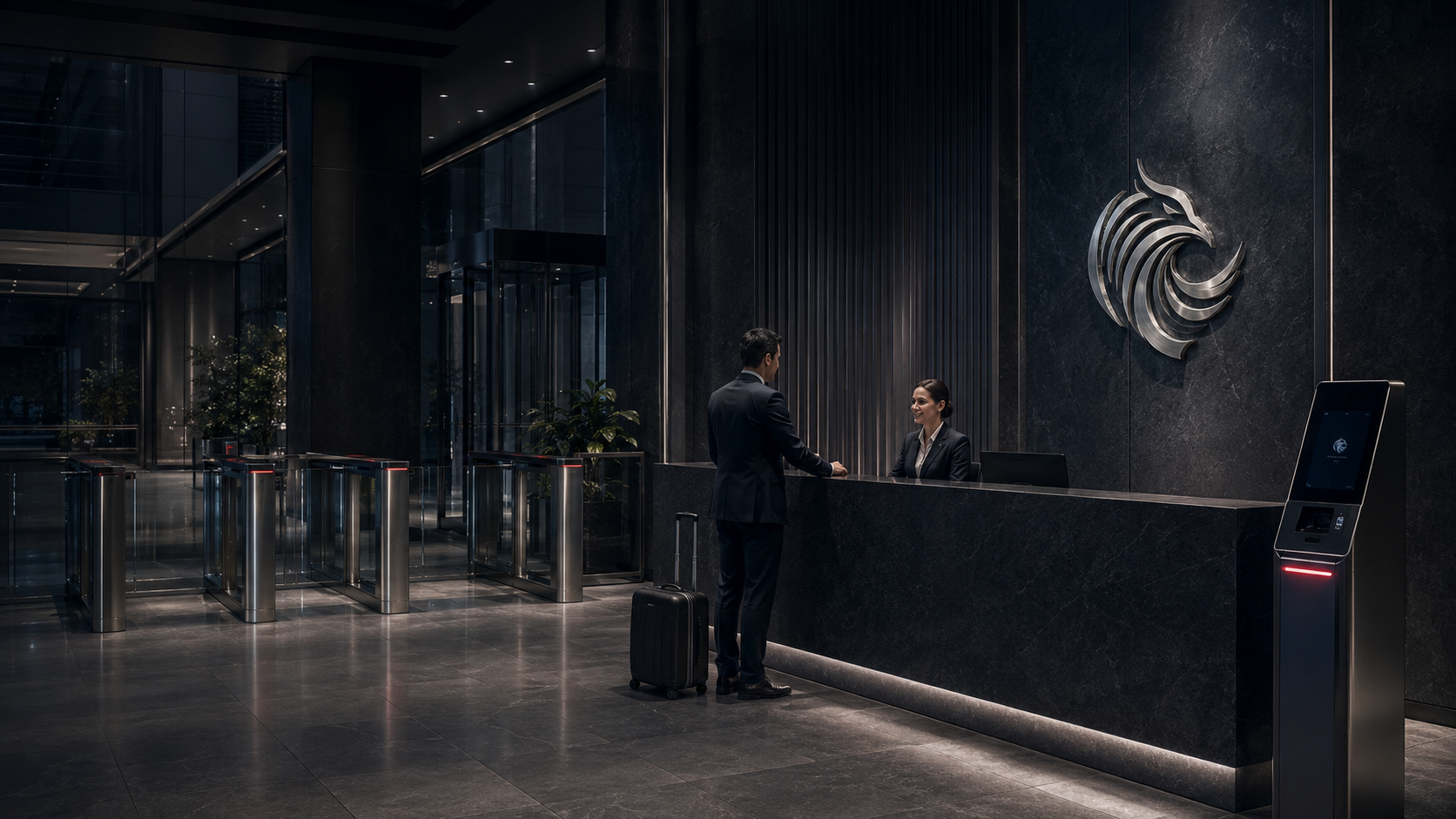 Visitantes con acceso controlado y trazabilidad completa